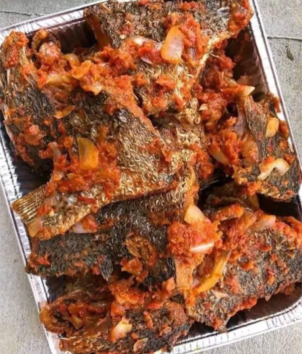 Peppered Fried Fish